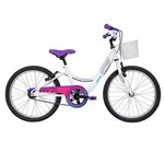 Ficha técnica e caractérísticas do produto Bicicleta Infantil Aro 20 Caloi Ceci com Cesto – Branca