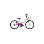 Ficha técnica e caractérísticas do produto Bicicleta Infantil Aro 20 Caloi Ceci com Cesto Branco/Lilás