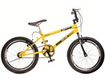 Bicicleta Infantil Aro 20 Colli Bike - Cross Free Ride Amarelo Freio V-Brake