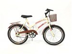 Ficha técnica e caractérísticas do produto Bicicleta Infantil Aro 20 Feminina com Cestinha - Avance