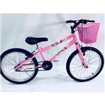Bicicleta Infantil Aro 20 Feminina Rosa