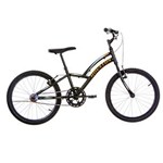 Ficha técnica e caractérísticas do produto Bicicleta Infantil Aro 20 Houston Triton - Preta