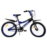 Ficha técnica e caractérísticas do produto Bicicleta Infantil Aro 20 Monark BMX Ranger 530670 - Preta/ Azul