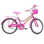 Ficha técnica e caractérísticas do produto Bicicleta Infantil Aro 20 Monark Brisa - Rosa