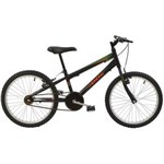 Ficha técnica e caractérísticas do produto Bicicleta Infantil Aro 20 MTB Polimet Preta