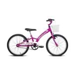 Ficha técnica e caractérísticas do produto Bicicleta Infantil Aro 20 Smart Pink e Branco Verden Bikes Pink