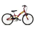 Ficha técnica e caractérísticas do produto Bicicleta Infantil Aro 20 Smart Vermelho Verden Bikes