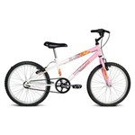 Ficha técnica e caractérísticas do produto Bicicleta Infantil Aro 20 Verden Brave - Branca e Rosa
