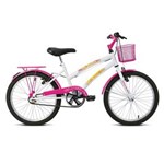 Ficha técnica e caractérísticas do produto Bicicleta Infantil Aro 20 Verden Breeze - Branco e Pink