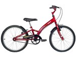 Bicicleta Infantil Aro 20 Verden Smart - Vermelha Freio V-Brake