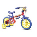 Ficha técnica e caractérísticas do produto Bicicleta Infantil Aro 12 Fireman - Nathor Azul/Vermelha