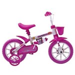 Ficha técnica e caractérísticas do produto Bicicleta Infantil Aro 12 Fischer Ferinha - Branca/Rosa