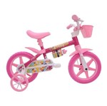 Ficha técnica e caractérísticas do produto Bicicleta Infantil Aro 12 Flower Nathor Rosa