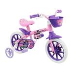 Ficha técnica e caractérísticas do produto Bicicleta Infantil Aro 12 Nathor Cat Rosa