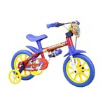 Ficha técnica e caractérísticas do produto Bicicleta Infantil Aro 12 Nathor Fireman Vermelha