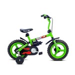 Ficha técnica e caractérísticas do produto Bicicleta Infantil Aro 12 Rock Verde/Preto - Verden - Verden Bikes