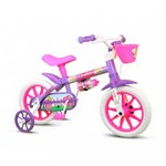 Ficha técnica e caractérísticas do produto Bicicleta Infantil ARO 12 Violet Nathor