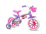 Ficha técnica e caractérísticas do produto Bicicleta Infantil Aro 12 Violet - Nathor