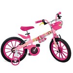 Ficha técnica e caractérísticas do produto Bicicleta Infantil Aro 14 Princesas Disney 2198 - Bandeirante