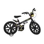 Ficha técnica e caractérísticas do produto Bicicleta Infantil Aro 16 Bandeirante Batman Preta