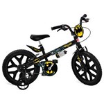 Ficha técnica e caractérísticas do produto Bicicleta Infantil Aro 16 Bandeirante Batman