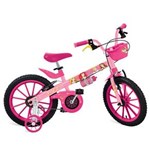 Ficha técnica e caractérísticas do produto Bicicleta Infantil Aro 16 Bandeirante Princesas Disney