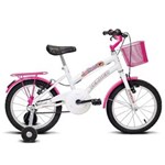 Ficha técnica e caractérísticas do produto Bicicleta Infantil Aro 16 Breeze Verden - Branco/ Pink