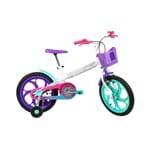 Ficha técnica e caractérísticas do produto Bicicleta Infantil Aro 16 Caloi Ceci Branca