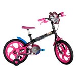 Ficha técnica e caractérísticas do produto Bicicleta Infantil Aro 16 Caloi Monster High - Preto e Rosa