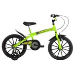 Ficha técnica e caractérísticas do produto Bicicleta Infantil Aro 16 Dino Amarelo Neon Masculina Track