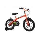 Ficha técnica e caractérísticas do produto Bicicleta Infantil Aro 16 Dino Laranja Neon Masculina Track