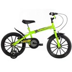 Ficha técnica e caractérísticas do produto Bicicleta Infantil Aro 16 Masculina Dino Neon Track Bikes