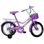 Ficha técnica e caractérísticas do produto Bicicleta Infantil Aro 16 Monark Brisa - Violeta