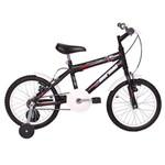 Bicicleta Infantil Aro 16 Top Lip Preto Fosco- Mormaii