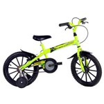 Ficha técnica e caractérísticas do produto Bicicleta Infantil Aro 16 Track Bikes Dino – Amarelo/Neon
