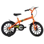 Ficha técnica e caractérísticas do produto Bicicleta Infantil Aro 16 Track Bikes Dino - Laranja/Neon