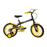 Ficha técnica e caractérísticas do produto Bicicleta Infantil Aro 16 Track & Bikes Dino Preto - Masculina