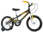 Ficha técnica e caractérísticas do produto Bicicleta Infantil Aro 16 Track Bikes Track Boy - Preto e Branco com Rodinhas Freio V-Brake