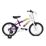 Ficha técnica e caractérísticas do produto Bicicleta Infantil Aro 16 Verden Bikes Brave - Violeta e Branca