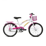 Ficha técnica e caractérísticas do produto Bicicleta Infantil Aro 16 Verden Bikes Breeze - Branca e Pink