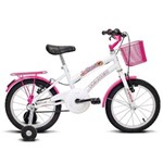 Ficha técnica e caractérísticas do produto Bicicleta Infantil Aro 16 Verden Breeze - Branco e Pink