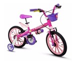 Ficha técnica e caractérísticas do produto Bicicleta Infantil Aro16 Menina Top Girls - Nathor