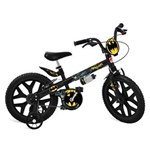 Ficha técnica e caractérísticas do produto Bicicleta Infantil Bandeirante 2363 Batman Aro 16 - Preto