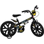 Ficha técnica e caractérísticas do produto Bicicleta Infantil Bandeirante Aro 16" - Batman - Preto