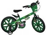 Bicicleta Infantil Bandeirante Avengers Hulk - Aro 16 Freio V-Brake