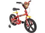 Bicicleta Infantil Bandeirante Homem de Ferro - Aro 14 Freio Tambor