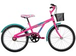 Bicicleta Infantil Barbie Aro 20 Caloi Rosa - Freio V-Brake