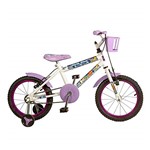 Ficha técnica e caractérísticas do produto Bicicleta Infantil Blue Girls Aro 16 Freios V.Brake KLS