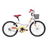 Ficha técnica e caractérísticas do produto Bicicleta Infantil Caloi Luli Aro 20 - Branco