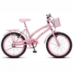 Bicicleta Infantil Ciça Aro 20 Rosa Colli